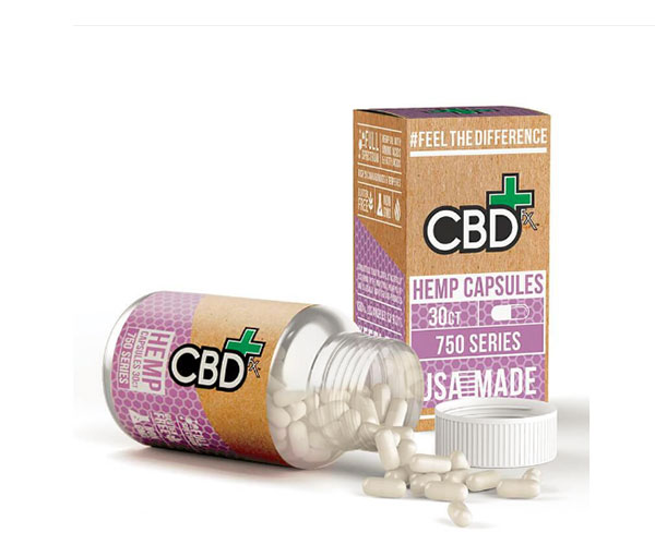 cbdfx hemp capsules 750mg