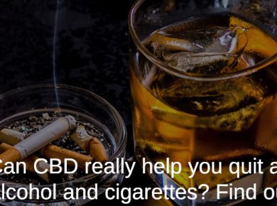quit smoking and drinking with CBD