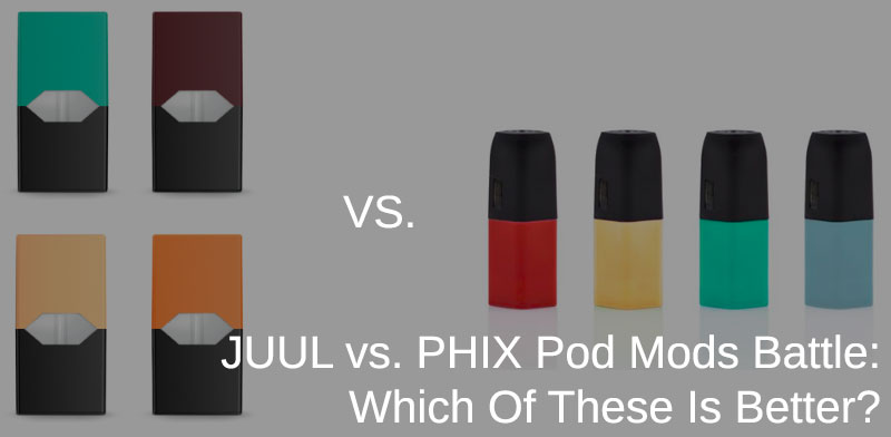JUUL vs PHIX comparison