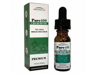 pure science lab 400mg cbd-oil
